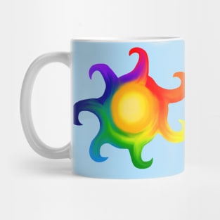 Rainbow Sun Mug